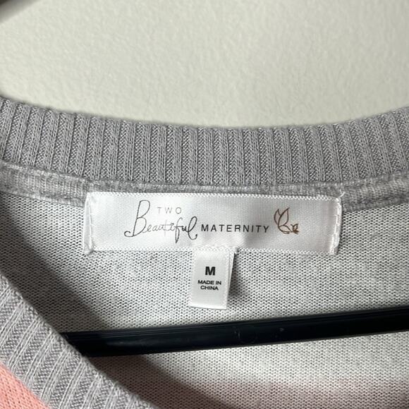 Two Beautiful Maternity Tunic Sweater size medium - Picture 2 of 5